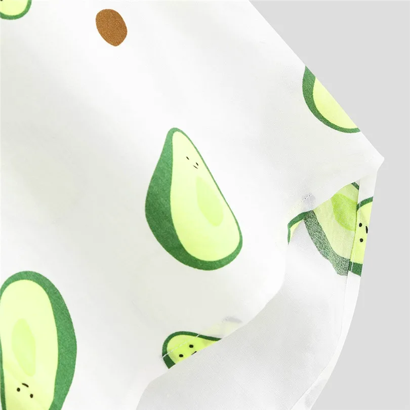 New Men Funny Fruit Avocado Printed Casual Shirts  2019 Summer Fashion Turn Down Collar Short Sleeve Casual Shirts #E26 (18)