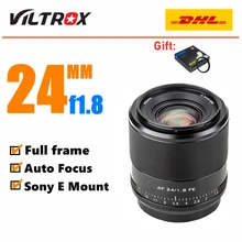 Viltrox 24mm F1.8 STM Lens Auto Focus Full Frame for Sony E Mount Camera A6600 A6500 A6400 A7RIV A7RIII A7III A7RII A7II A7S