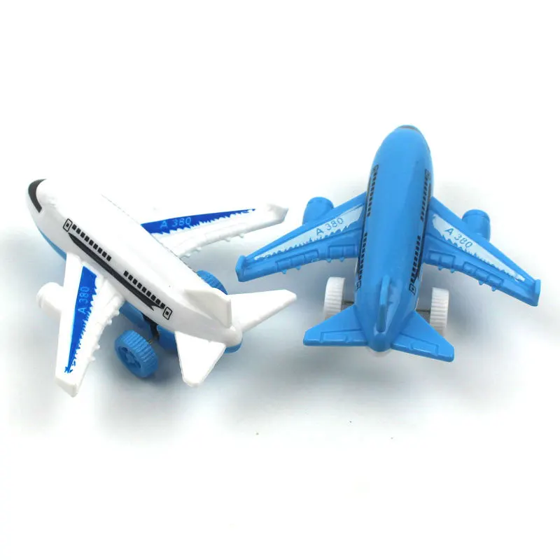 Пластиковая модель самолета A380 креативная игрушка пассажирский самолет