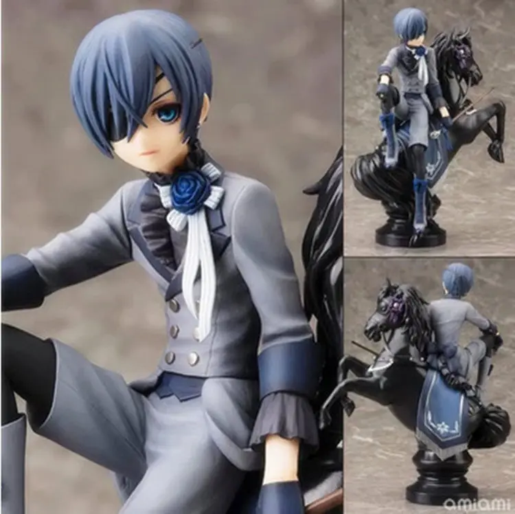 

Cheng yuan Toy Kuroshitsuji Butler Charles Phantomhive Model Ornaments Circus Articles