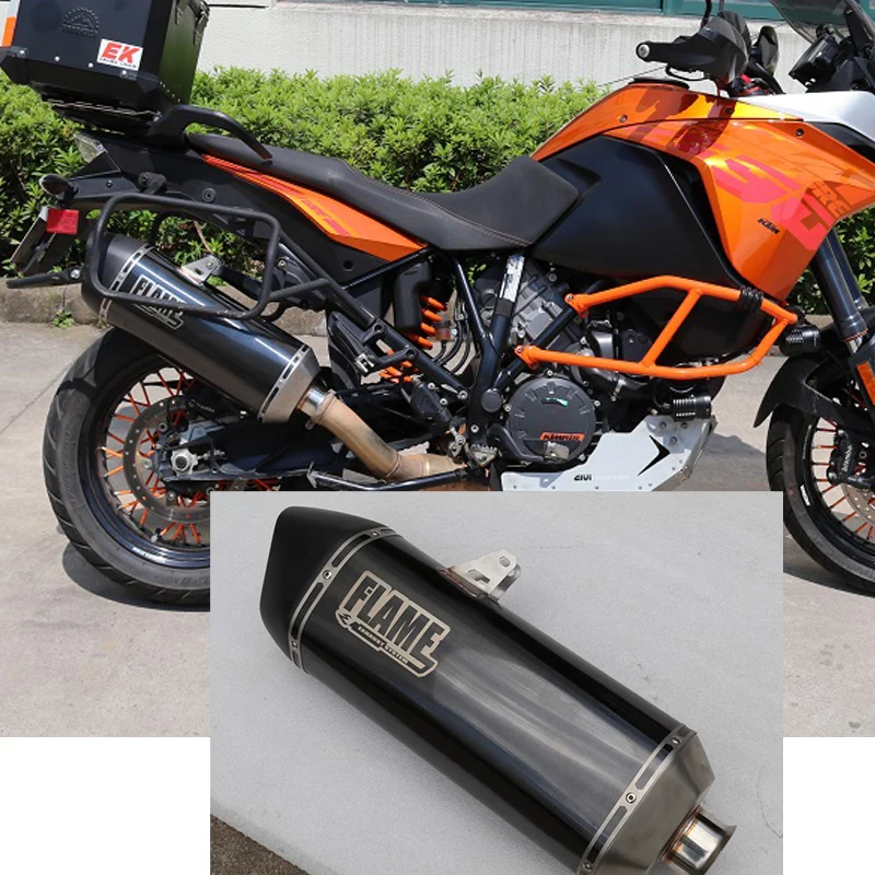 Для KTM 1290 ADV 1050 1090 Модифицированная выхлопная труба 1190 из углеродного волокна |