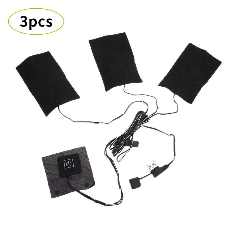 1 компл. USB электрическая куртка с подогревом грелка Регулируемая тема для улицы куртка с подогревом жилет Мобильная теплая Экипировка для мужчин и женщин