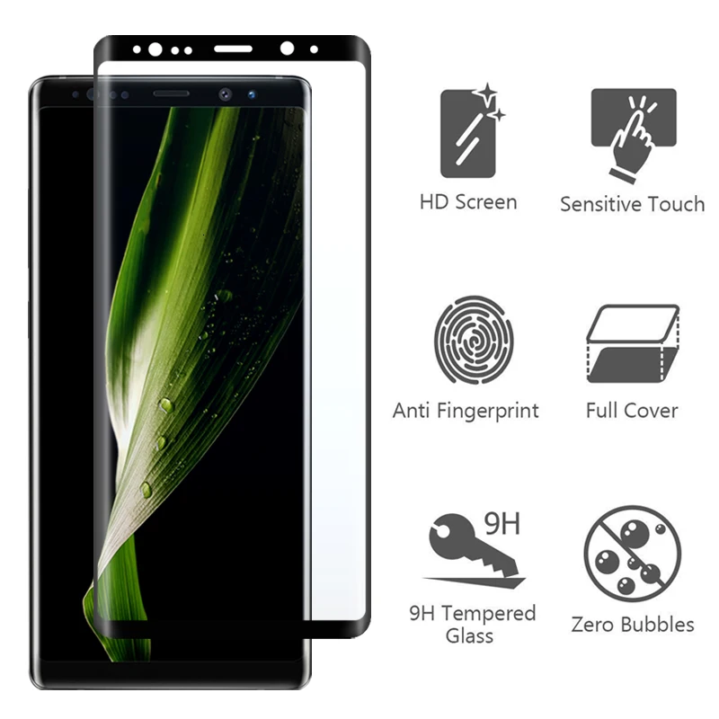 Полный Клей Note 10 Pro защитное стекло на samsung Note9 8 протектор экрана 3D Galaxy Note10 Plus Закаленное стекло пленка