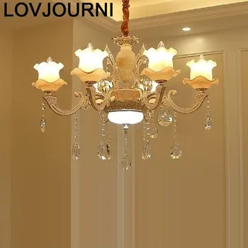 

Lampen Industrieel Lustre E Pendente Para Sala De Jantar Luminaria Luminaire Suspendu Crystal Light Loft Hanging Lamp Hanglamp