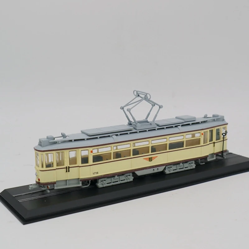 LBLA 1: 87 город Городской ТРАМ GROber Hecht(C& U/LHB) 1931 статический дисплей ретро поезд модель игрушки 3D модель подарок пассажирский отсек