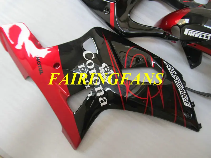 Инжекторный комплект для GSXR600 750 K1 01 02 03 GSXR 600 GSXR750 2001 2002 2003 красный черный Обтекатели Кузов+ подарки SH62