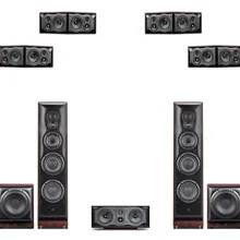 Hivi M808AHT 7,2-канал дома Театр спереди M808A центр M808A-C сзади M808A-R сбоку M808A-R Sub 10/15 м