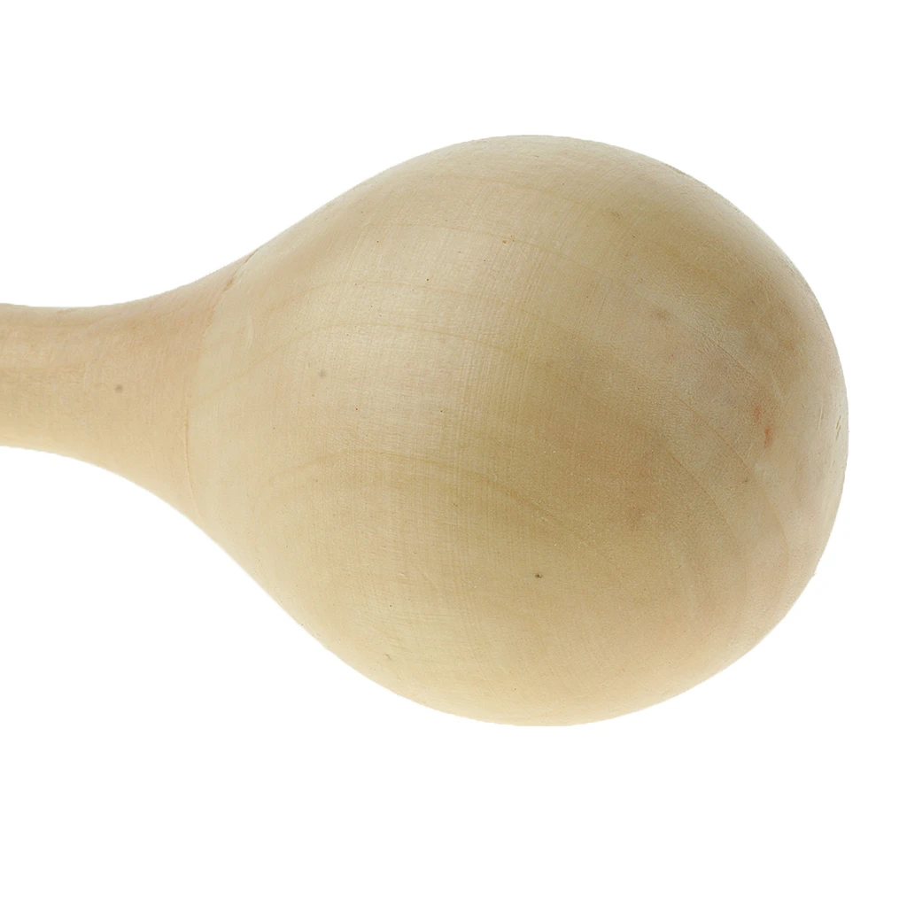 Enfant Bebe Maraca Hochet Shaker Manche Bois Percussion Instrument De Musique Jouet Aliexpress