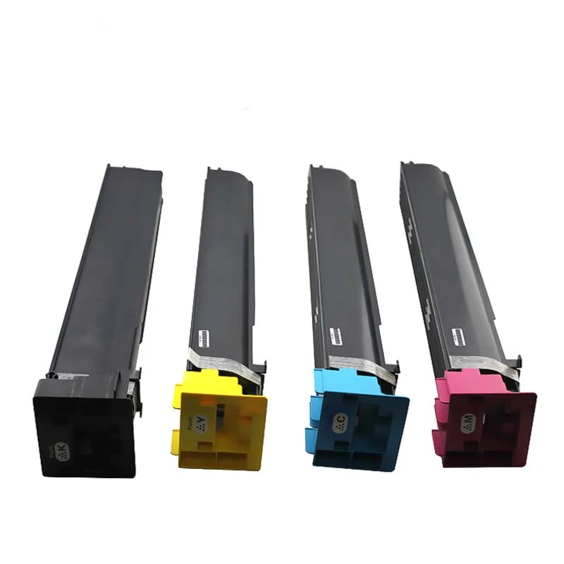 Új Összeegyeztethető TN711 toner Patron számára konica minolta bizhub C654 C754 C654E C754E 4pcs/set Berkélium C M Y toner