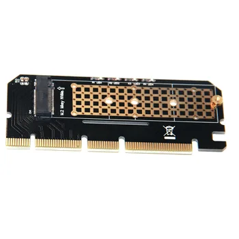 

Hot Sale NVME Adapter M.2 to PCIE3.0 Full Speed x16x8x4 Expansion Card MKEY Full Aluminum Box Cooling