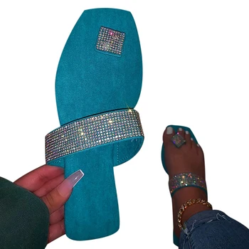 

2020 Women Summer Flat Bling Slippers Black Soft Jelly Shoes Female Flip Flops Sandals Outdoor Beach Ladies Slides