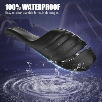 Male Vibrator Adjustable Male Masturbators Flexible Glans Cover For Ejaculation Penis Vibrator Male Sex Toys For Men Endurance 6