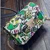2022 New Women Bags Summer Graffiti Ladies designer handbags high quality chain mini bag women messenger bags for women Clutch ► Photo 2/3