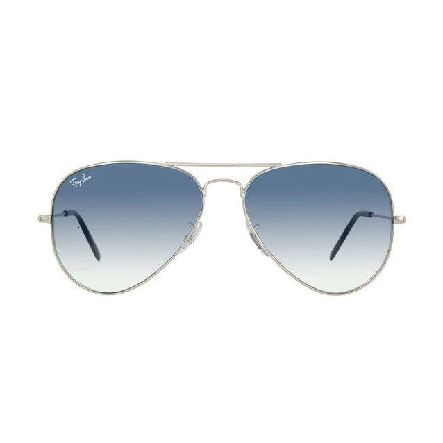 Gafas de sol Ray-Ban RB3025 AVIATOR 003/3F PLATA/AZUL DEGRADADO Cal. 55