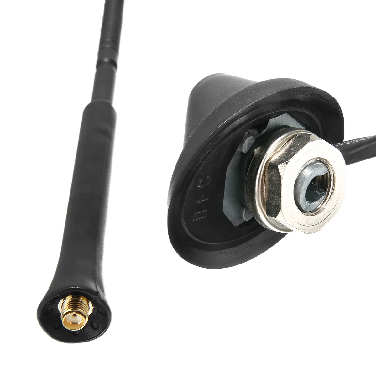 Universal 1set Roof Mount Active Amplified DAB + FM Radio Car Antenna Aerial Mast 174~237MHz/ L-Band 1452~1492MHz