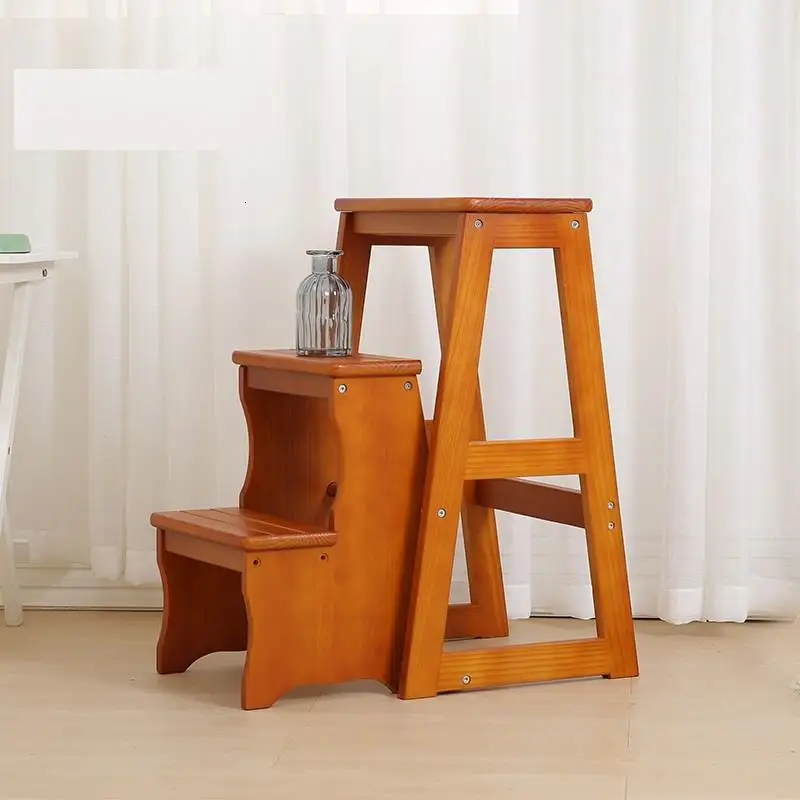 Tangga Lipat tabrete Para Cocina Banco Escalon складывающийся складной стул Escalera Madera Merdiven Escaleta - Цвет: Number 8