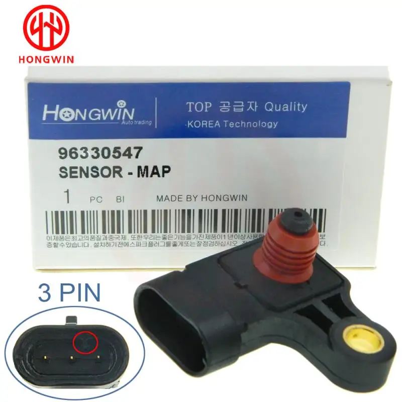 Датчик карты 96330547 25184081 подходит для Chevy Aveo л Daewoo Matiz Kalos абсолютное давление в