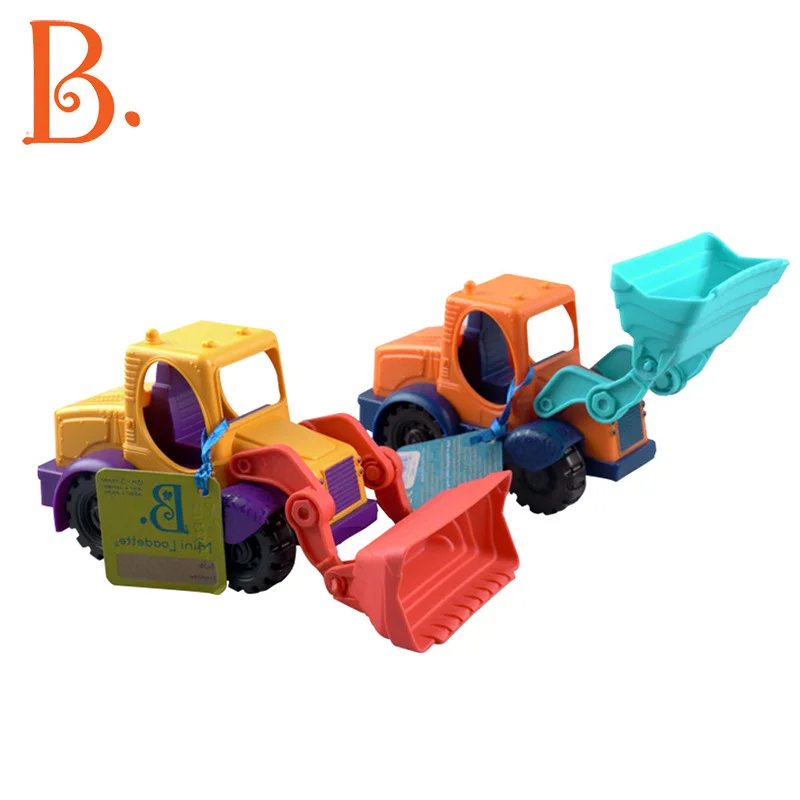 

B. Toys Excavator Children Mini Truck Beach Toys Boy Engineering Vehicle Play Sand Product Category Work