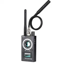 1 МГц-6,5 ГГц K18 Многофункциональный Анти-шпионский детектор камера GSM аудио ошибка искатель gps сигнал объектив RF трекер Обнаружение