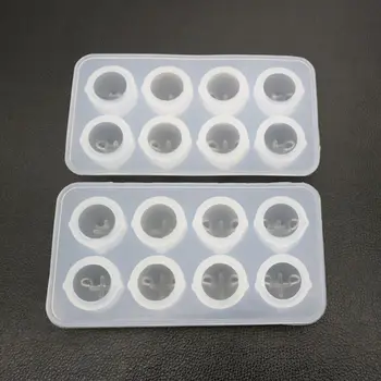 

Crystal Epoxy Mould DIY Pendant Key Chain Cartoon Chicken Bear Shape Moulds Dried Flower Resin Decorative DIY Hand Crafts