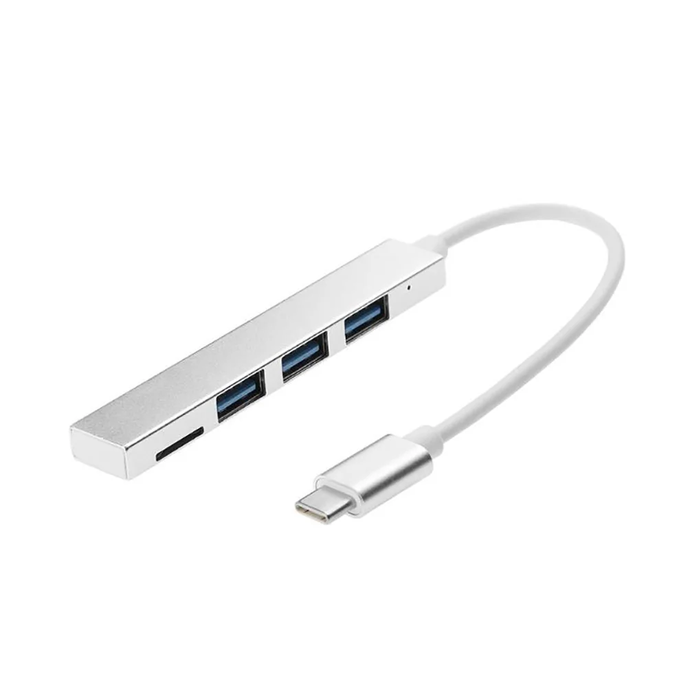 USB концентратор 5 в 1 USB 3,1 тип-c к USB 3,0 картридер слот концентратор адаптер для Pro USB 3,0 HDMI конвертер док-станция концентратор