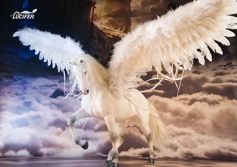 Предпродажа 1/6 весы Люцифер белый боевой конь Броня подвижные крылья для 12in фигурки аксессуары игрушки
