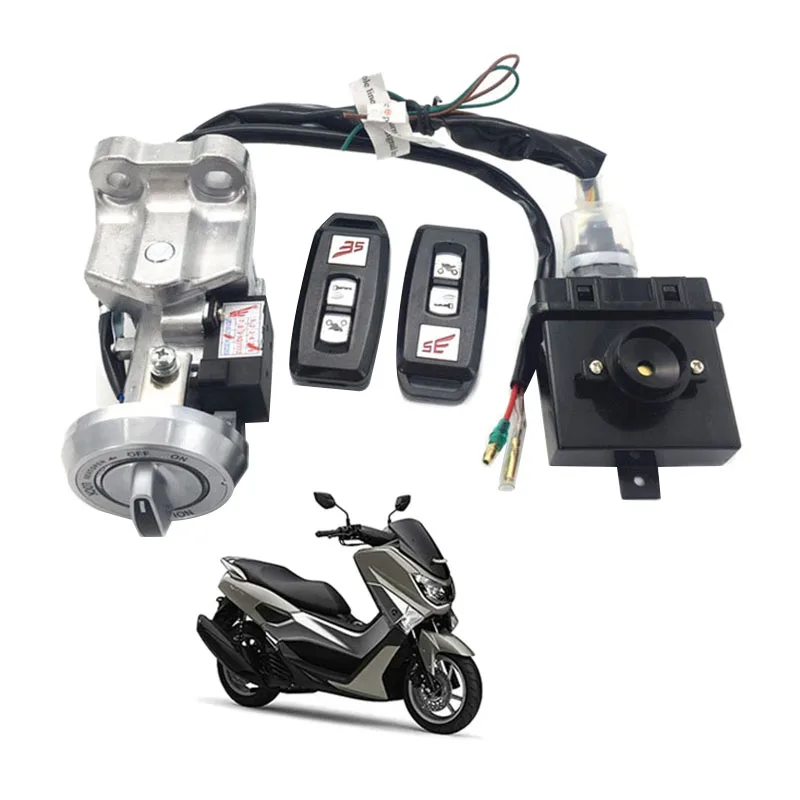 

For YAMAHA NMAX 150 155 Motorcycle Keyless Start One Button Start Stop Lock Ignition Switch Keyless Entry System Starter Modifie