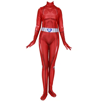 

Women Girls Totally Spies Clover Ewing Samantha Simpson Alexandra Cosplay Costume Zentai Bodysuit Suit Jumpsuits