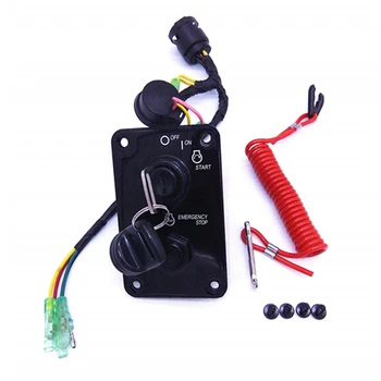 

Free Shipping Outboard Single Engine Key Switch Panel For Yamaha 704-82570-12-00 704-82570-08-00 704-82570-11-00