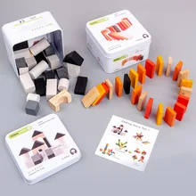 Disassembly-Toys Educatinal-Toys Travel-Games for Trip Kids Wooden Puzzle Domino-Sticks
