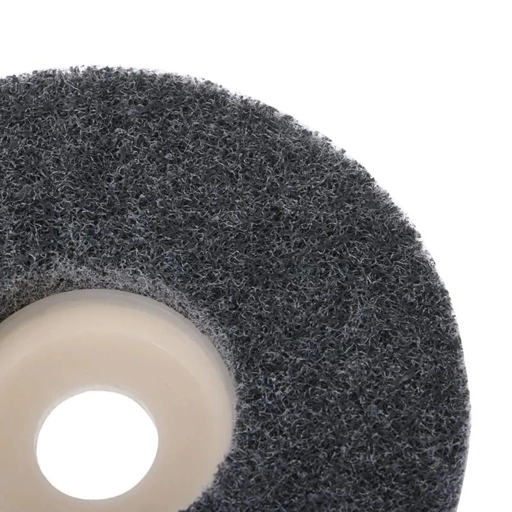 2PCS 5 Inch 9P Nylon Fiber Polishing Wheel Non Woven Abrasive Wheel