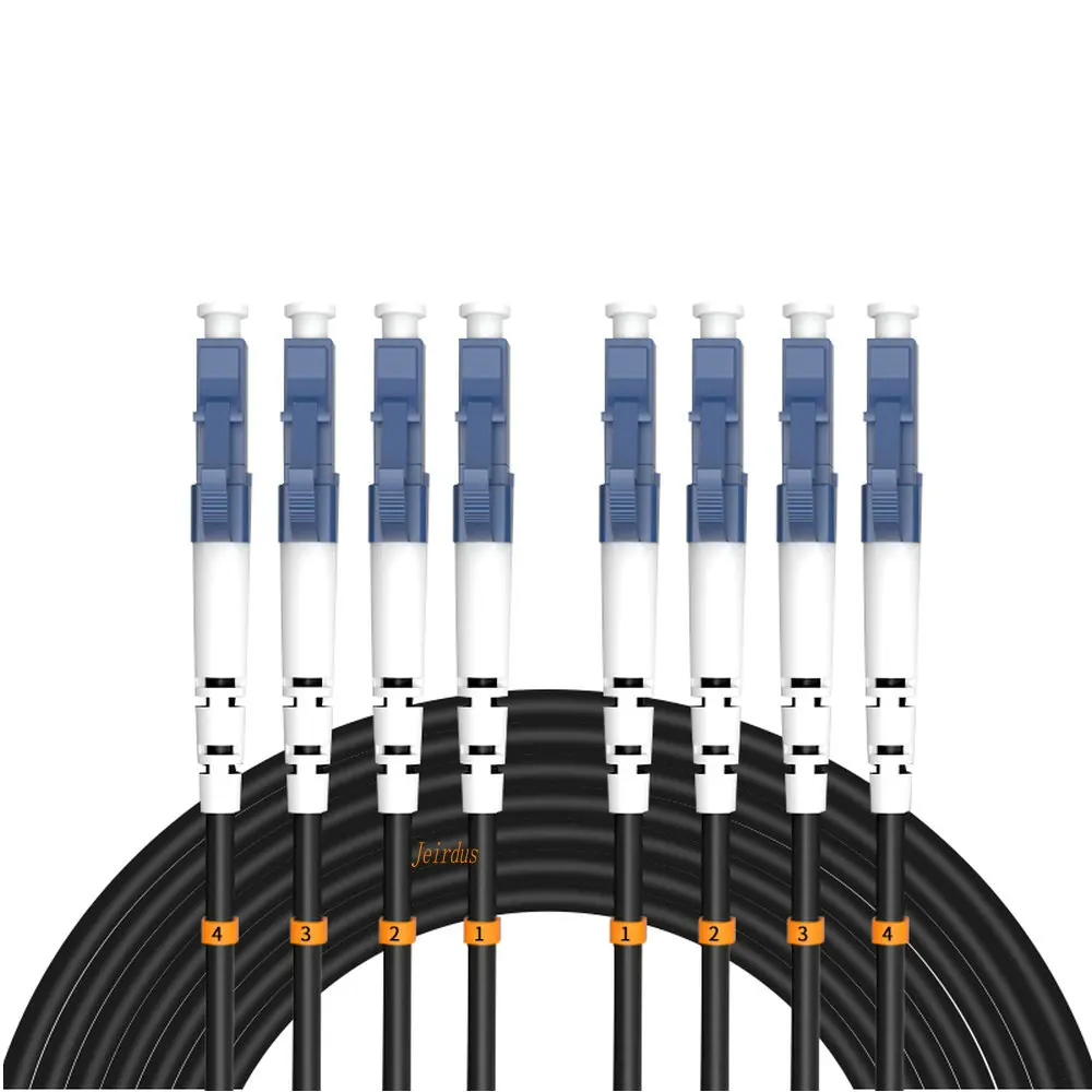820ft Outdoor Armored 250 Meters  LC-LC 4 Core 9