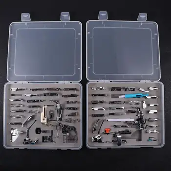 

1 Set/62 Pcs Sewing Machine Presser Foot Rolled Hem Accessories Presser Foot Set for Low Shank Sewing Machine Baby Lock