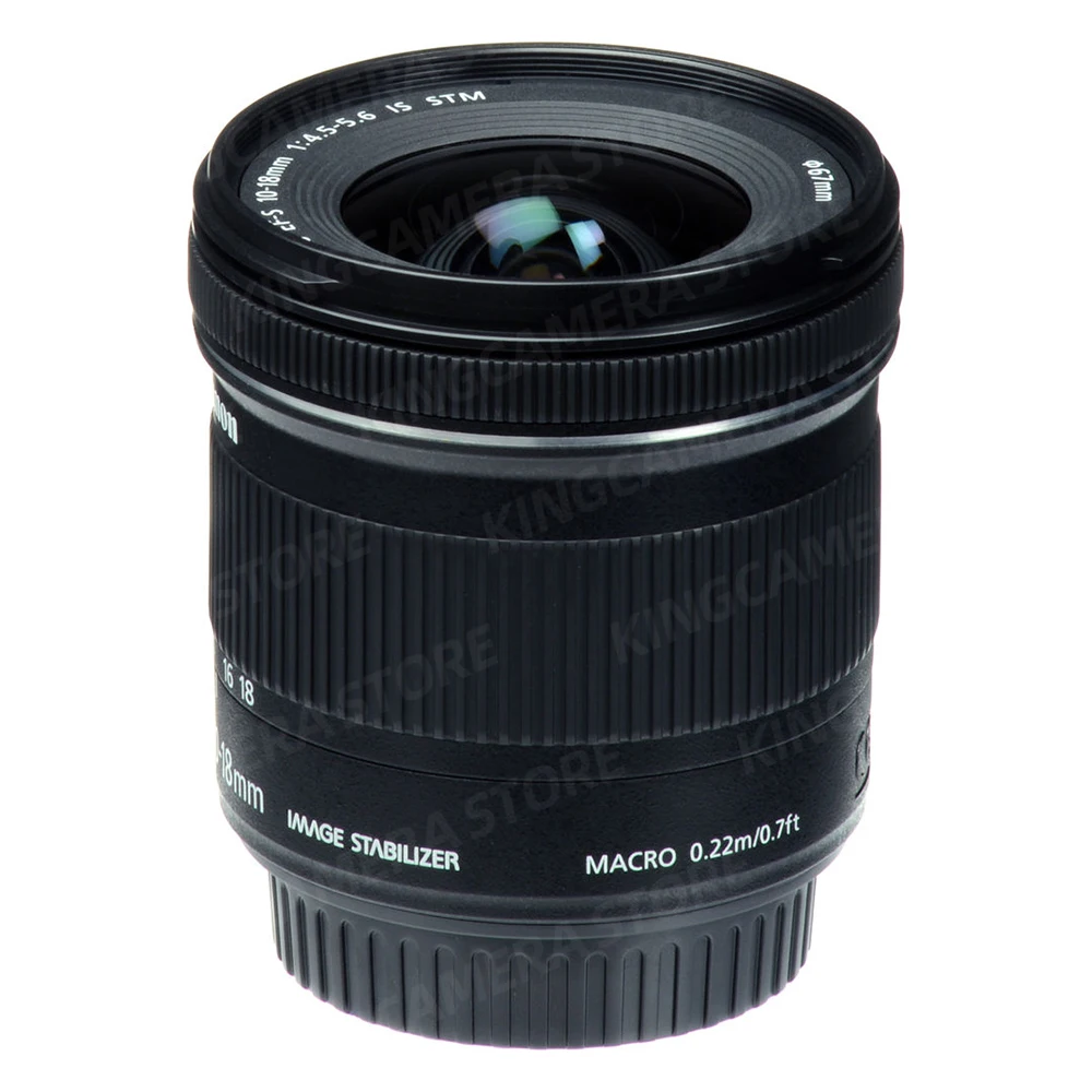 Canon EF-S 10-18mm f/4.5-5.6 IS STM Ultra-Wide Zoom New & Original Camera  Lens