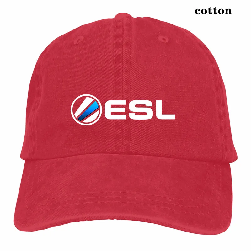ESL Pro League бейсбольная кепка для мужчин и женщин, Кепка-Дальнобойщик, модная Регулируемая Кепка - Цвет: 3-Red