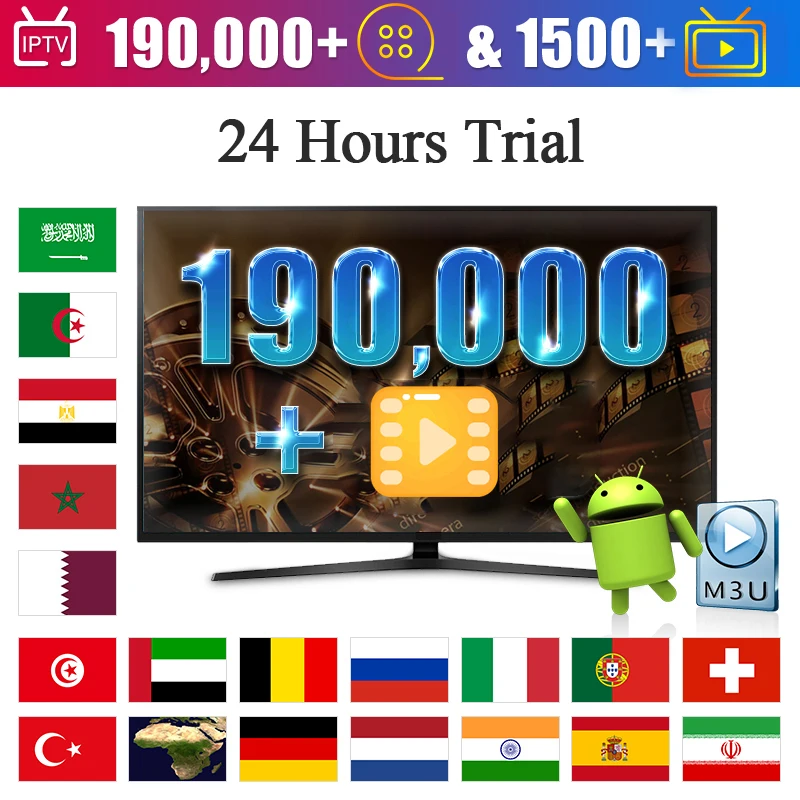 

Europe IPTV Arabic IPTV Spain Portugal Germany Italy IPTV m3u Android Nederland Belgium Dutch IP TV No APP Include