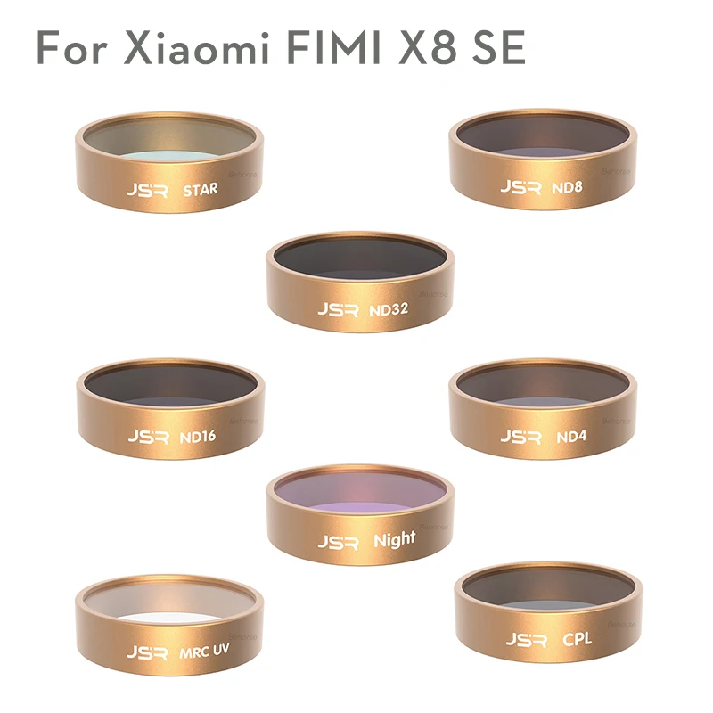 FIMI X8 SE фильтров UV/CPL/ND4/8/16/32 звезда ночи 3/4/5/6 в 1 комплект объектив для беспилотника Набор фильтров для FIMI X8 SE HD Камера