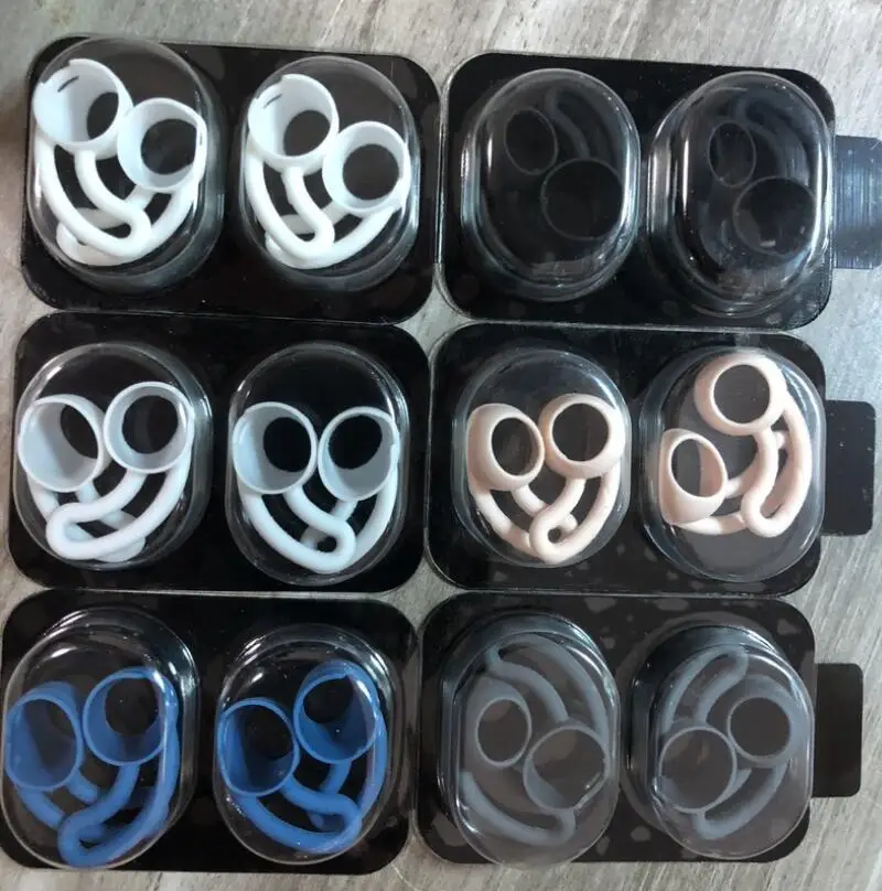 XRHYY Сменные Wingtips & Eartips набор мягких Противоскользящих Earpads наушники крючки для