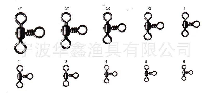 

Fishing Gear Angling Supplies American Swivel Stainless Steel Bearing Swivel rollingswivel HX-1208