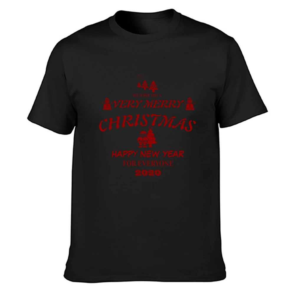 very merry christmas 2020 t shirt Pictures tee Summer Style Famous Funny Casual Customized over size S-5XL Outfit | Мужская одежда
