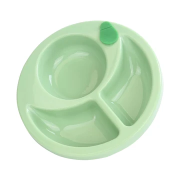 

Anti-fall Dessert Baby Bowl Non-toxic Infant Non-Slip Dinnerware Warming Plate Strong Suction Feeding Insulation Home Learning