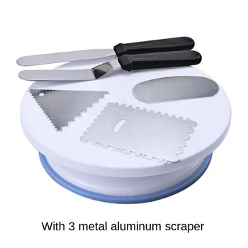 

Spot mounting table set baking turntable combination anti-slip cake turntable mounting tool set group