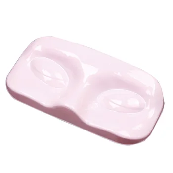 

20pcs/pack Accessory False Eyelashes Boxes Protective Tools Lash Trays Display Holder Makeup PVC Packing Face Shape Blank