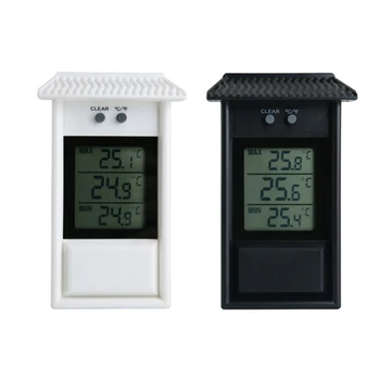 

Garden Waterproof Thermometer Memory Thermometer Outdoor Window Thermometer Refrigerator Thermometer