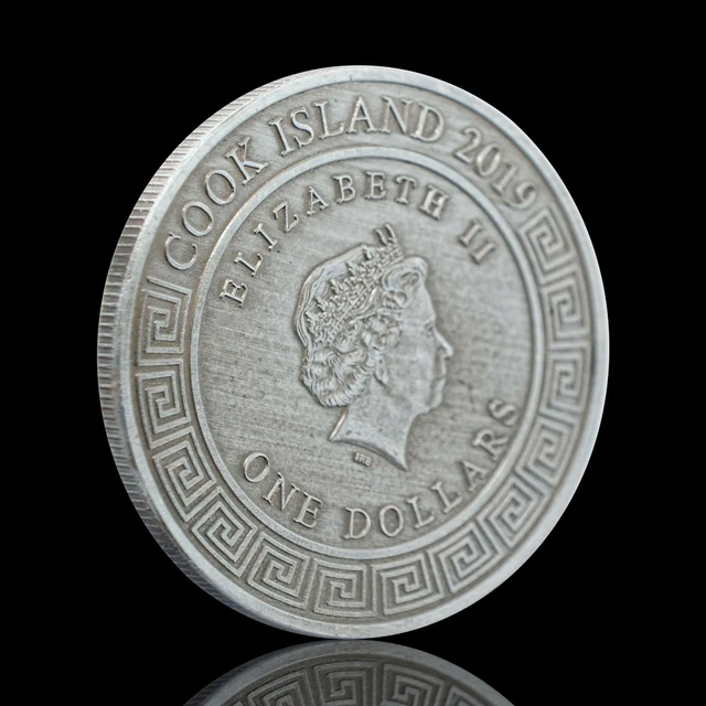 Sun God Ra Fairy Mese Színes Érmék Elizabeth Queen Uncia Replika Kézműves Kollekció Kihívás Ajándéktárgyak Érme Ajándék Nem Valuta - Image 2