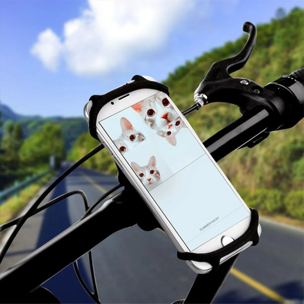 Руль Телефона gps силиконовый держатель для мотоцикла велосипед электрический скутер Xiaomi Mijia M365 Pro Аксессуары 360 Вращение 6 цветов
