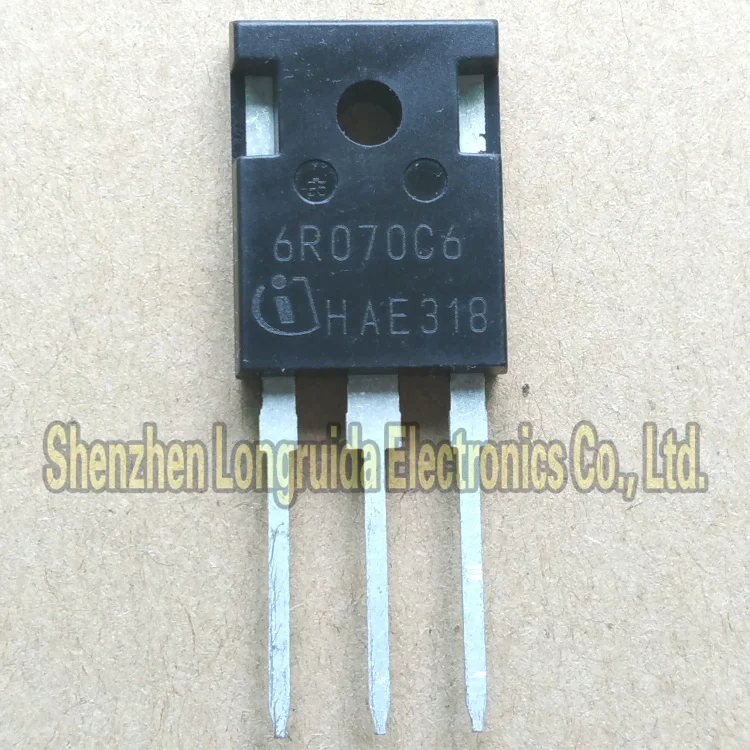 10 шт. 6R070C6 IPW60R070C6-247 MOSFET транзисторы 53A 600V