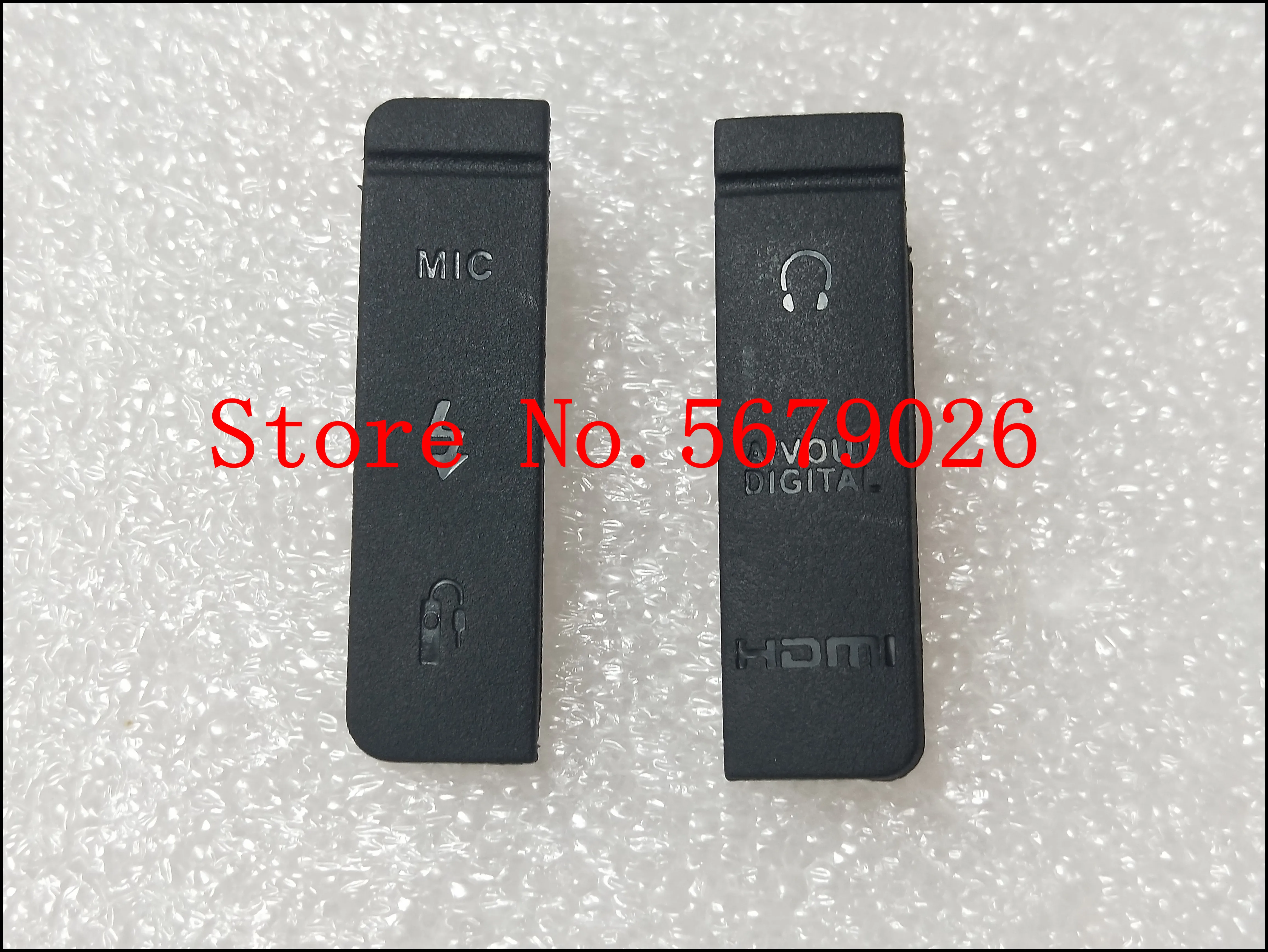 USB резиновое покрытие интерфейс микрофона пыли видео HDMI AV-OUT дверца батарейного