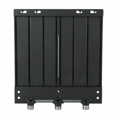 50W UHF 6 캐비티 듀플렉서 N 커넥터, 프리 튜닝 라디오 반복 380-520Mhz