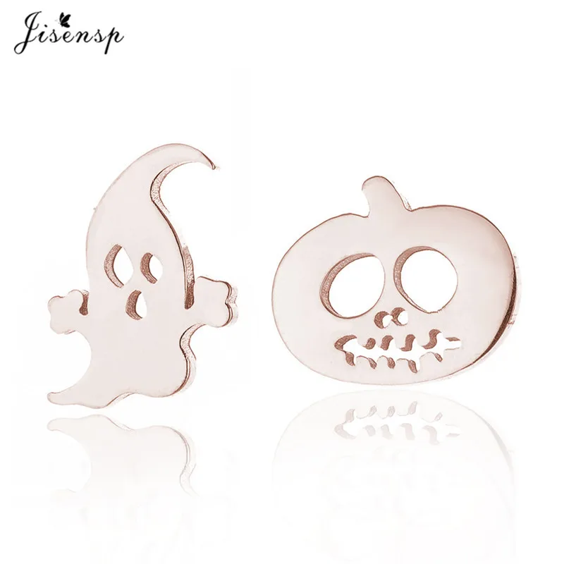 Mini Stainless Steel Earings Fashion Jewelry Small Animal Ear Studs Punk Cross Star Dragon Ballet Stud Earrings Pendientes Gifts